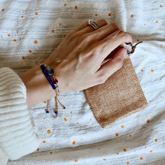 Bracelet Set: London Blue Quartz and Lapis LazuliOur easy stacking bracelet sets are completely adjustable so they fit everyone. Made with sparkling bezel gemstones and tiny stone accents. This stunning combo is maBracelet SetPARKEN JEWELRYVettedArcBracelet Set