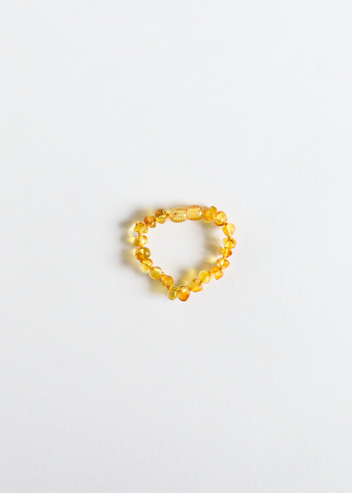 Polished Honey Baltic Amber || Anklet or Bracelet