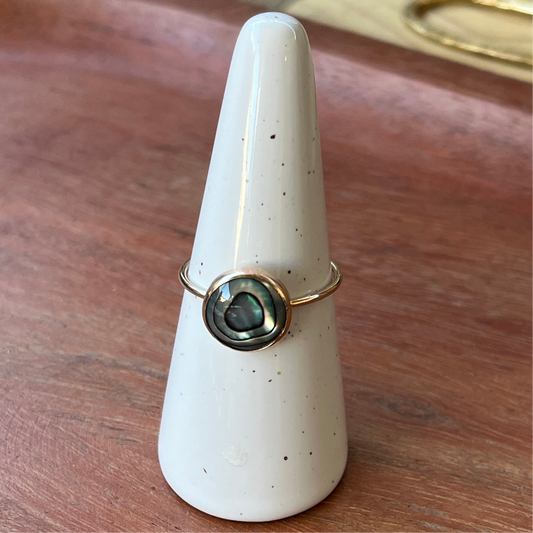 Solea Abalone Ring
