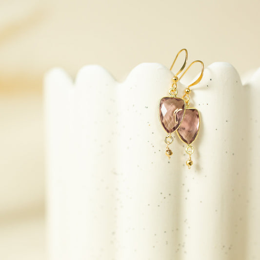 Rhodolite Garnet Gold Isla Collection