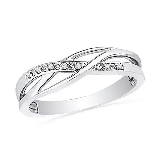 Crystal Braided Ring Braided Ring