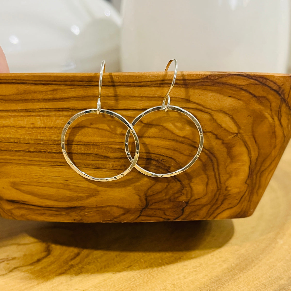 14k gold filled or sterling silver SMALL HOOP EARRINGS