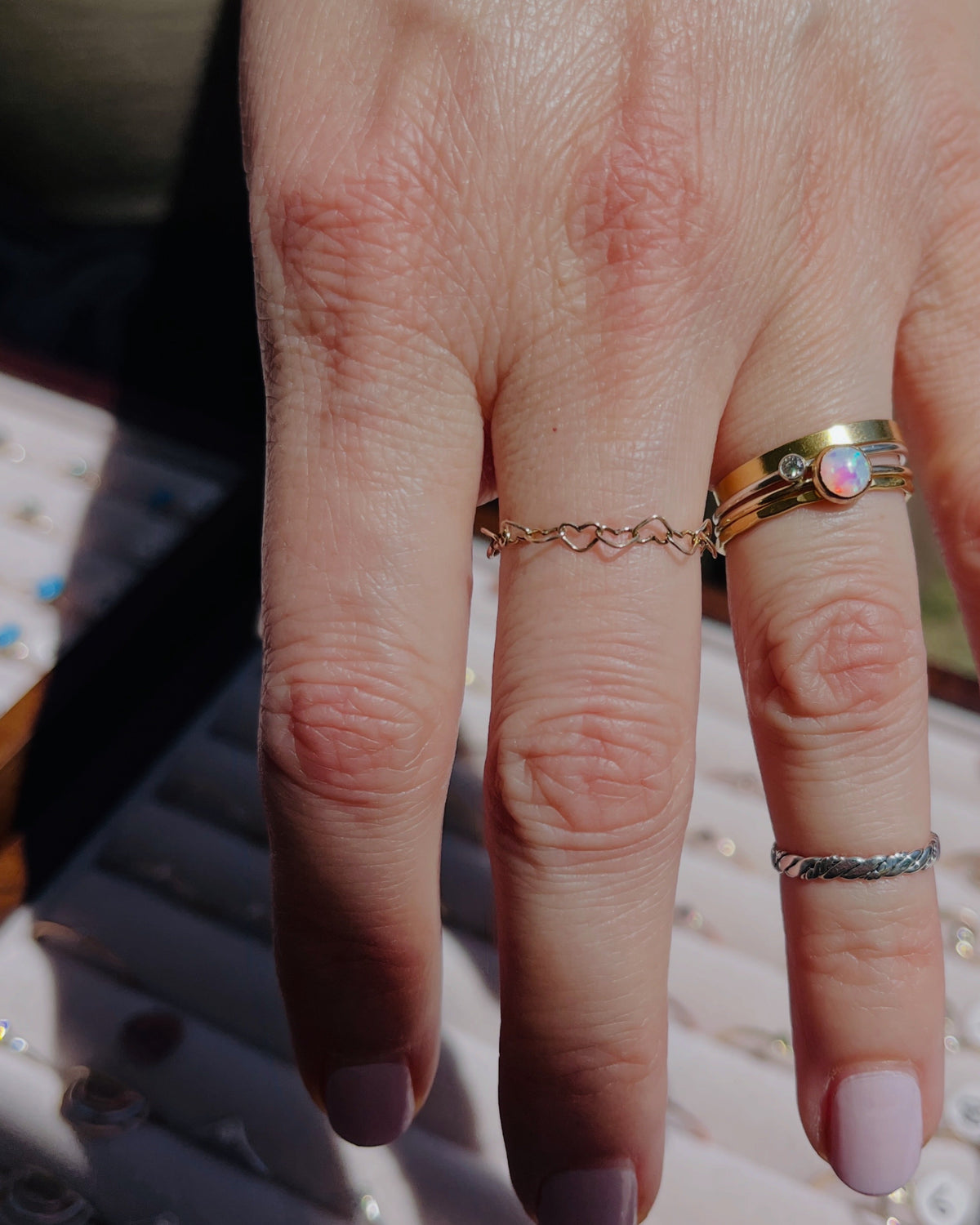 14k gold filled BAND RING