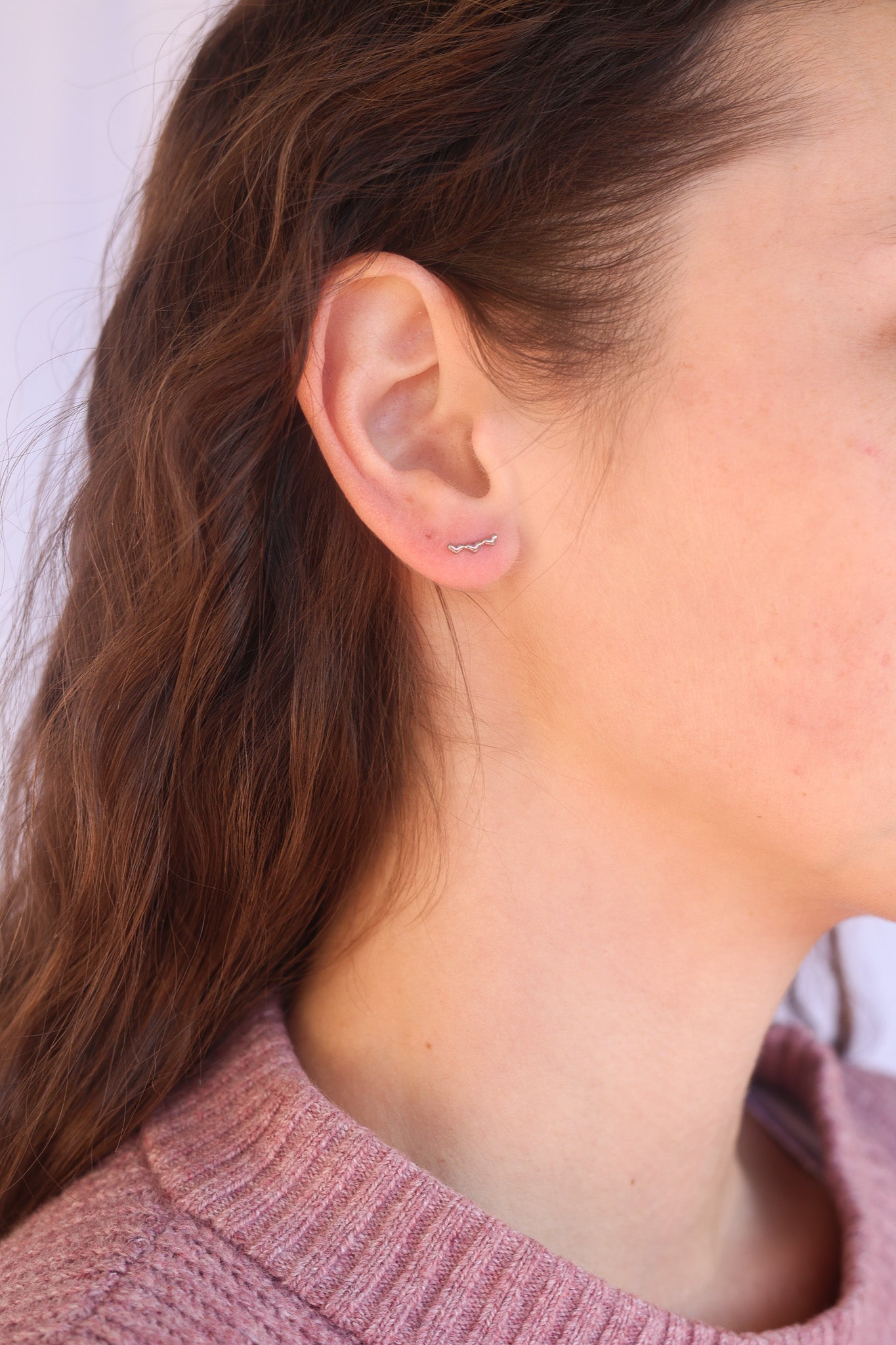 Heart Trio Flat Back Stud