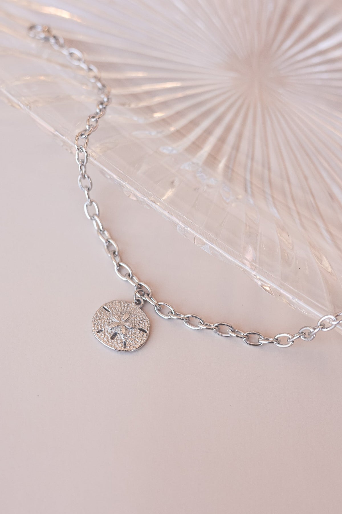 Sand Dollar Anklet