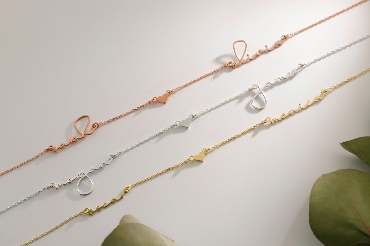 Personalized Handwriting Name Necklace