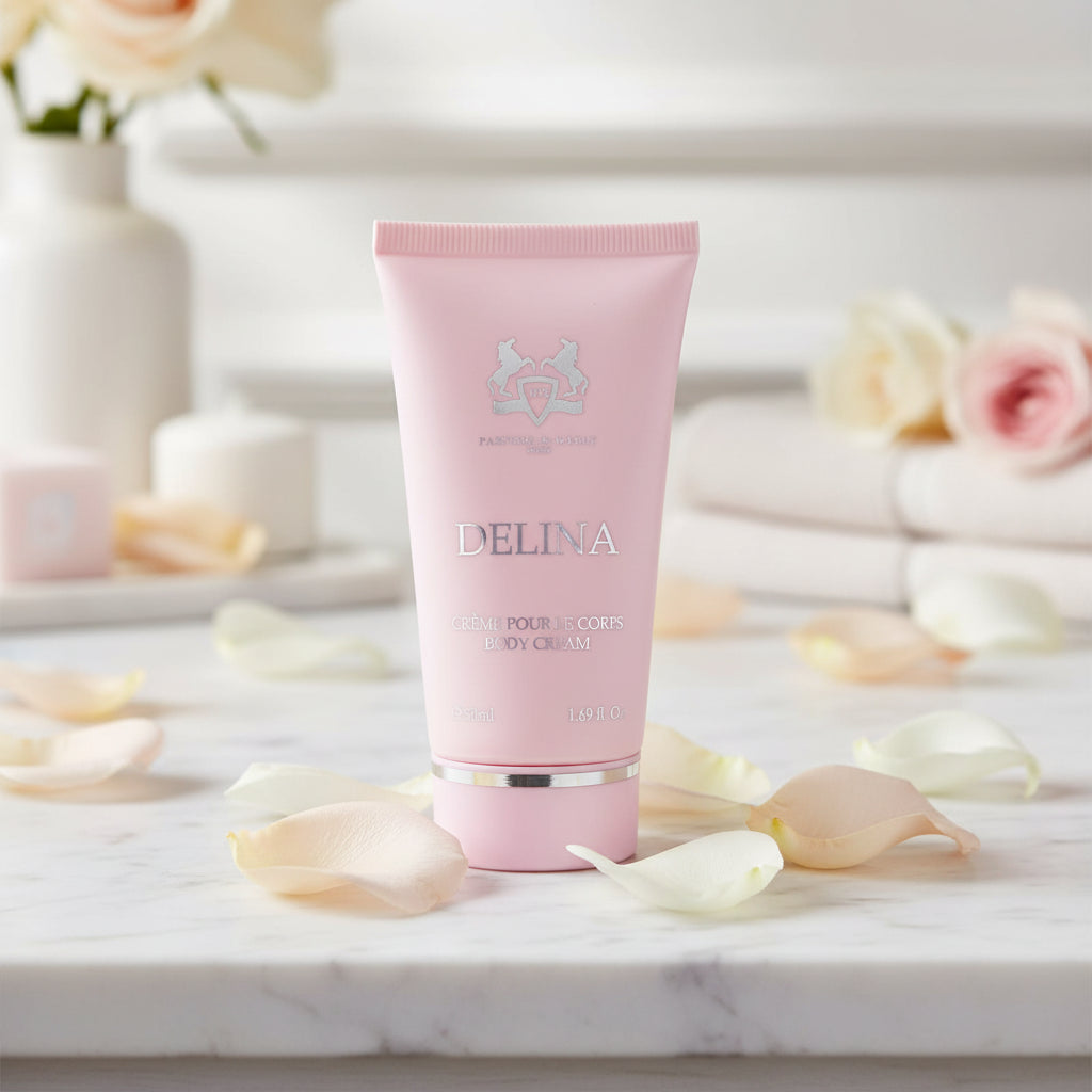 Parfums De Marly DELINA Perfumed Body Cream Travel Size 1.6 Oz