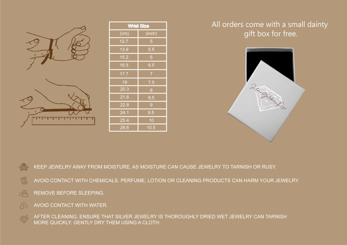 Actual Fingerprint Engraving Bracelet in 925 Sterling Silver