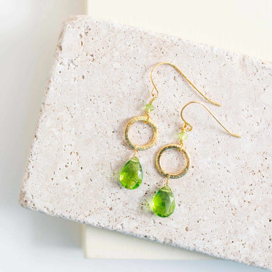 Pink Garnet Gold Drop EarringsPretty and simple, these pretty pink gems will be your go-to earrings.
- Pink garnet gemstones- 1.5" long- French hooks- 14k gold plated .925 fine Italian sterling sEarringsPARKEN JEWELRYVettedArcPink Garnet