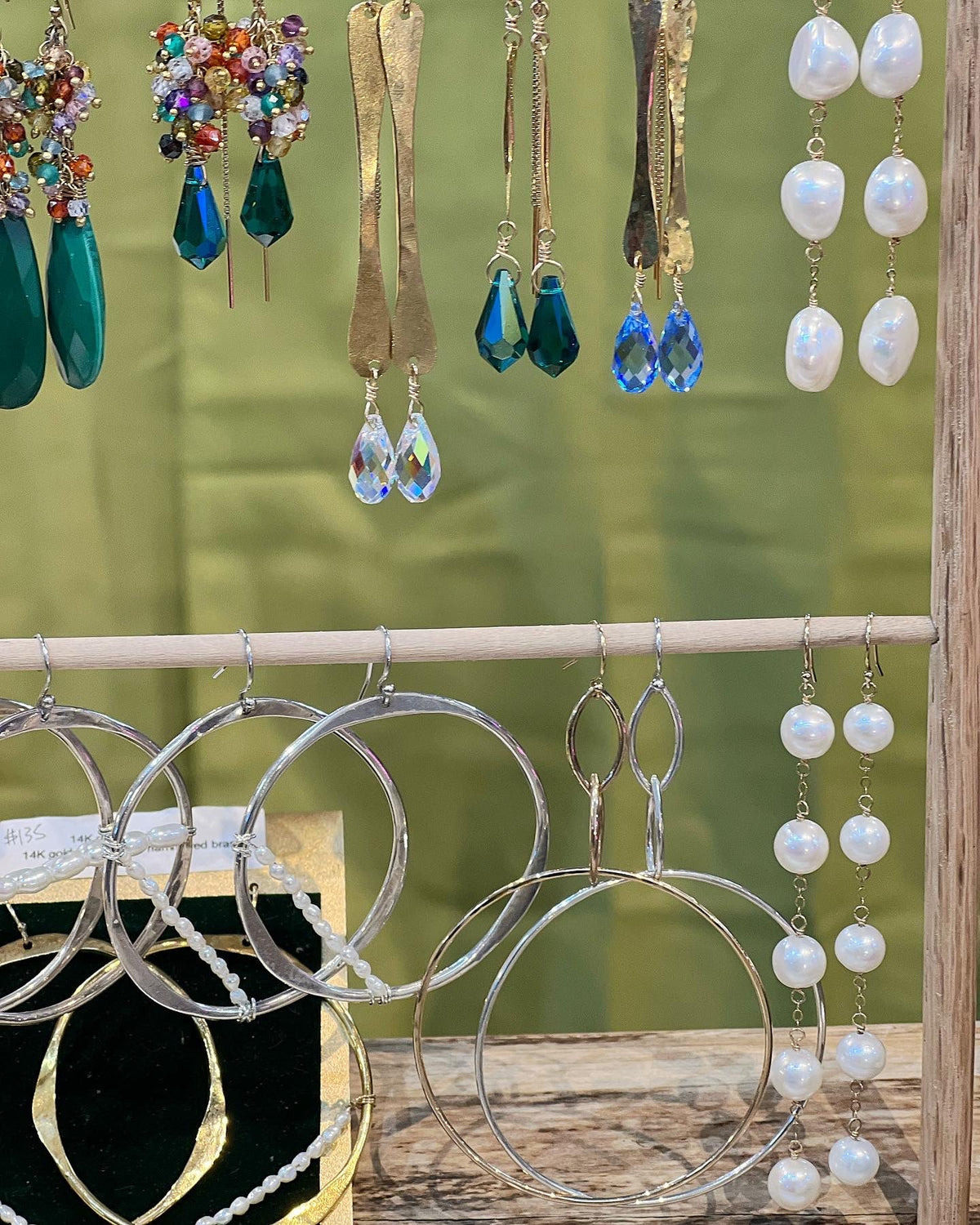 Exclamation Thread Earrings