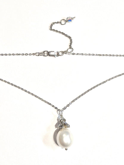 Melissa Baroque Pearl Drop Necklace