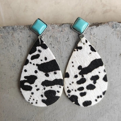 Turquoise Teardrop Earrings - 5 Styles Bumpkin Ranchwear