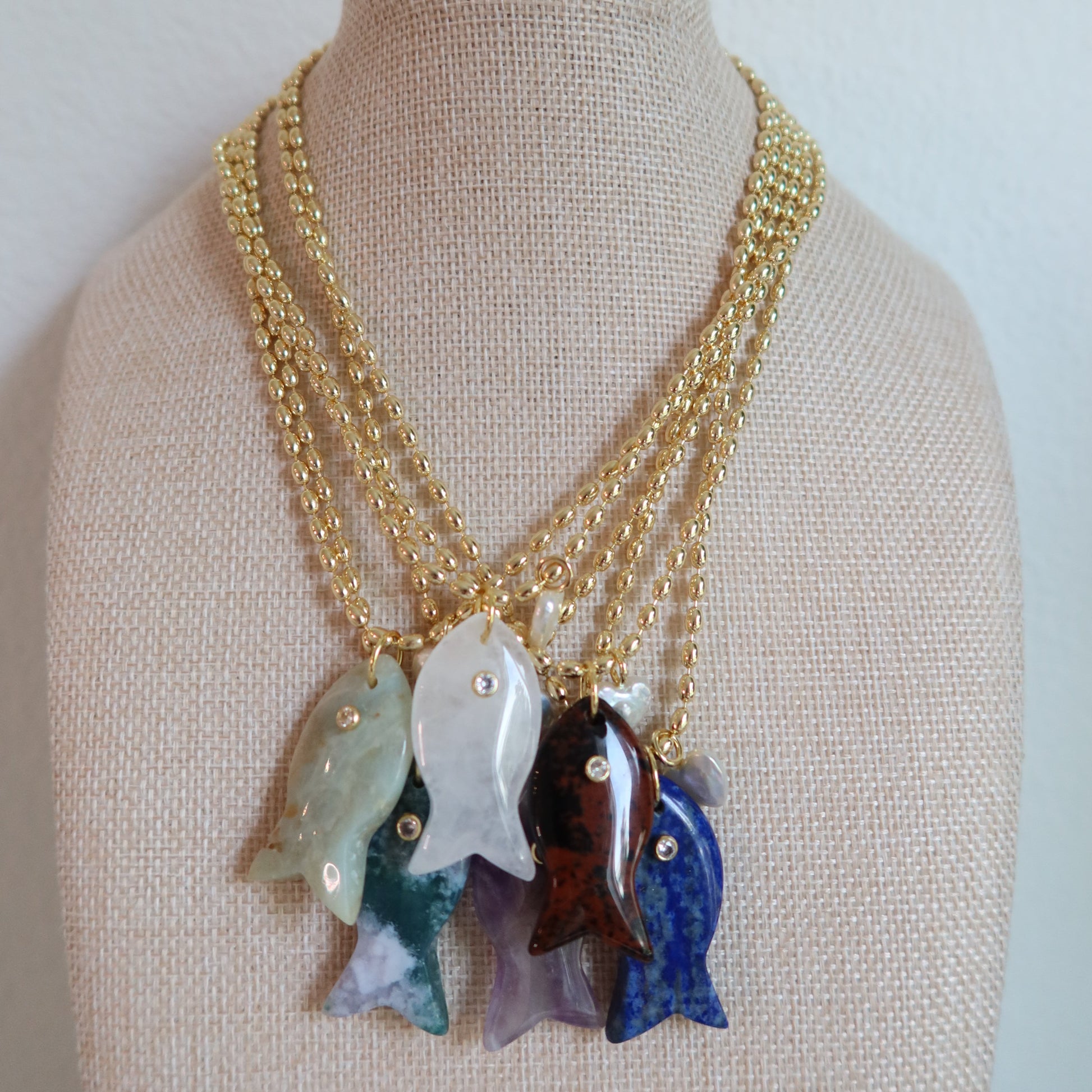 The Lucky Catch Necklace Lucky Goldie