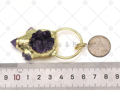 New!!! Natural Amethyst Pendant, Sku#YT01