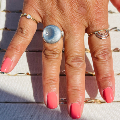 14K Gold filled TRIPLE ARCH RING
