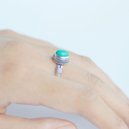 New Arrival S925 Silver-Plated Handmade Ring Vintage Style