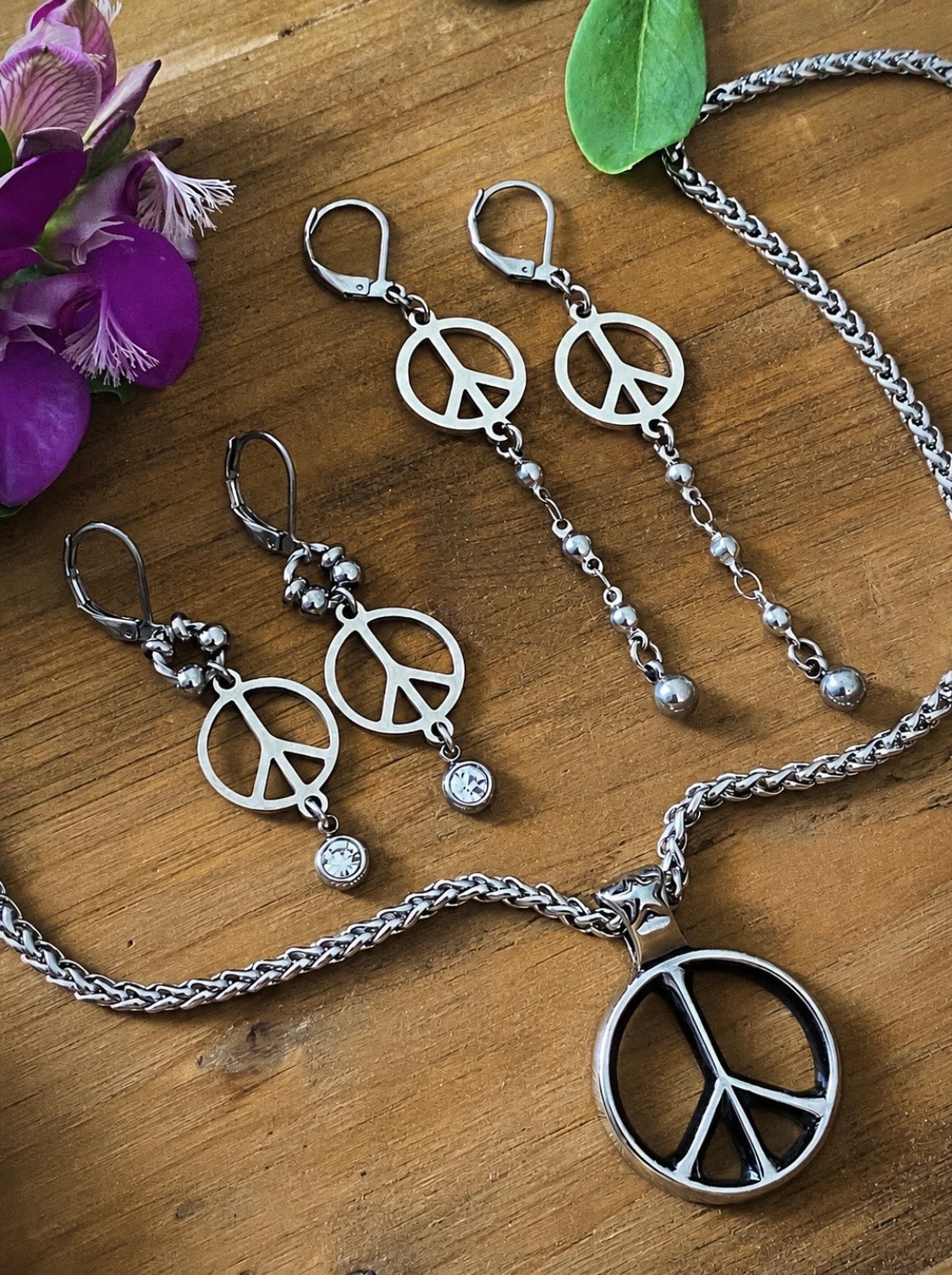 PEACE EARRINGS