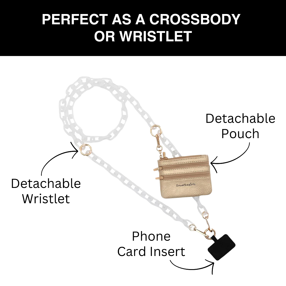 Clip & Go Ice Chain with Pouch SaveTheGirls