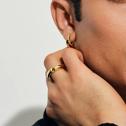 18K Gold Light Luxury High-end Ring