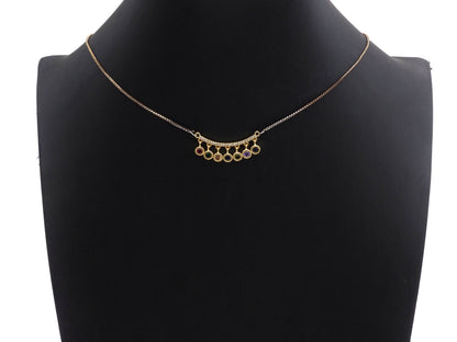 Colorful CZ Curve Bar with Dangles Charm/Pendant,SKU#F1131