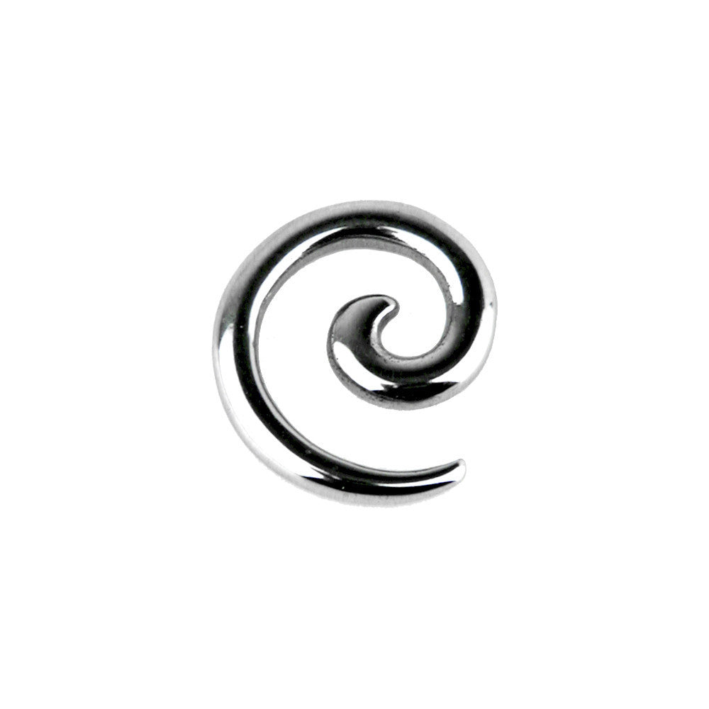 10G Surgical Steel Curved Spiral Taper BodyCandy