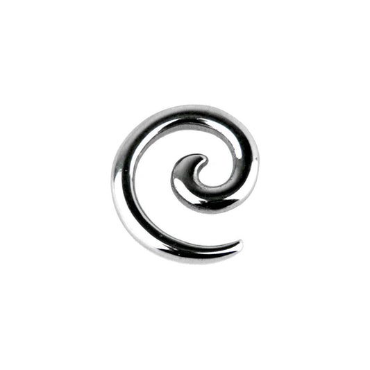 10G Surgical Steel Curved Spiral Taper BodyCandy