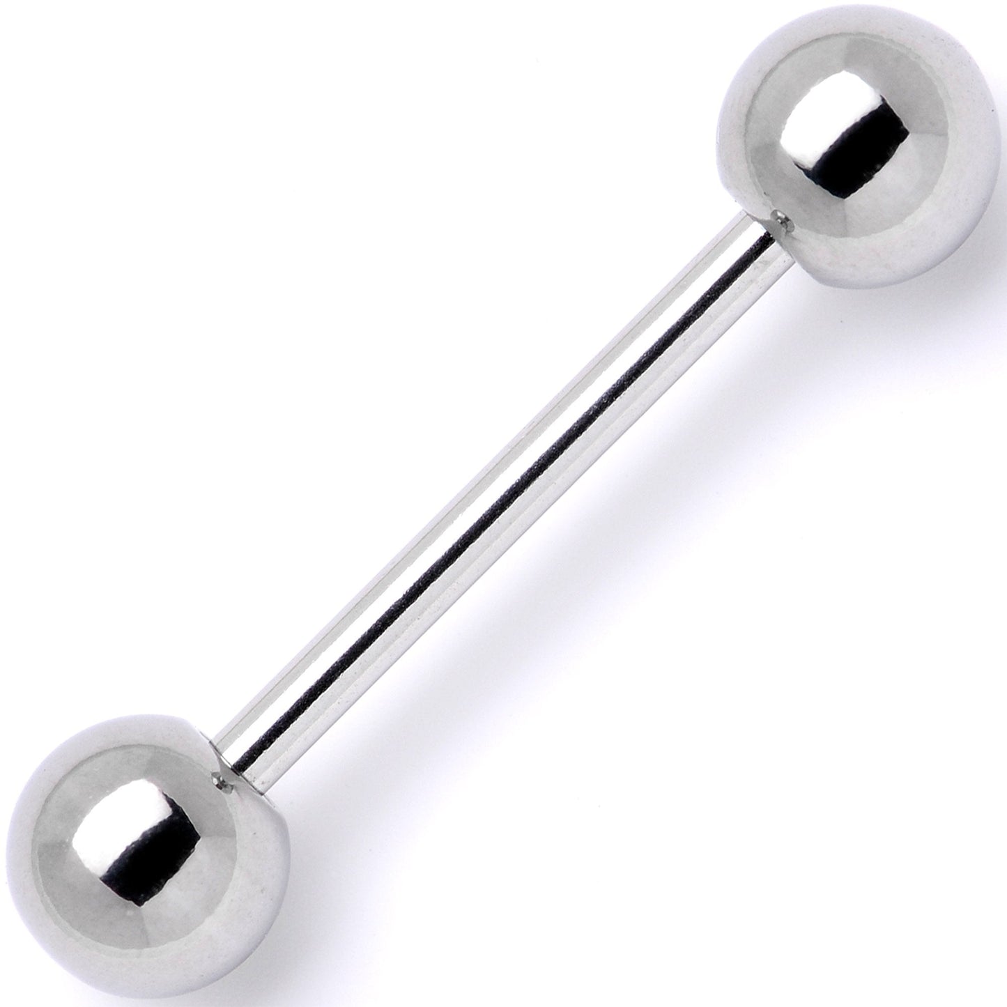 14G Stainless Steel Barbell Tongue Ring 5/8 6mm BodyCandy