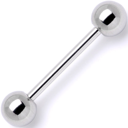 14G Stainless Steel Barbell Tongue Ring 5/8 6mm BodyCandy