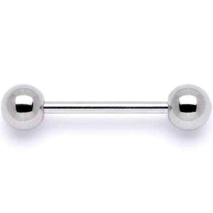 14G Stainless Steel Barbell Tongue Ring 5/8 6mm BodyCandy
