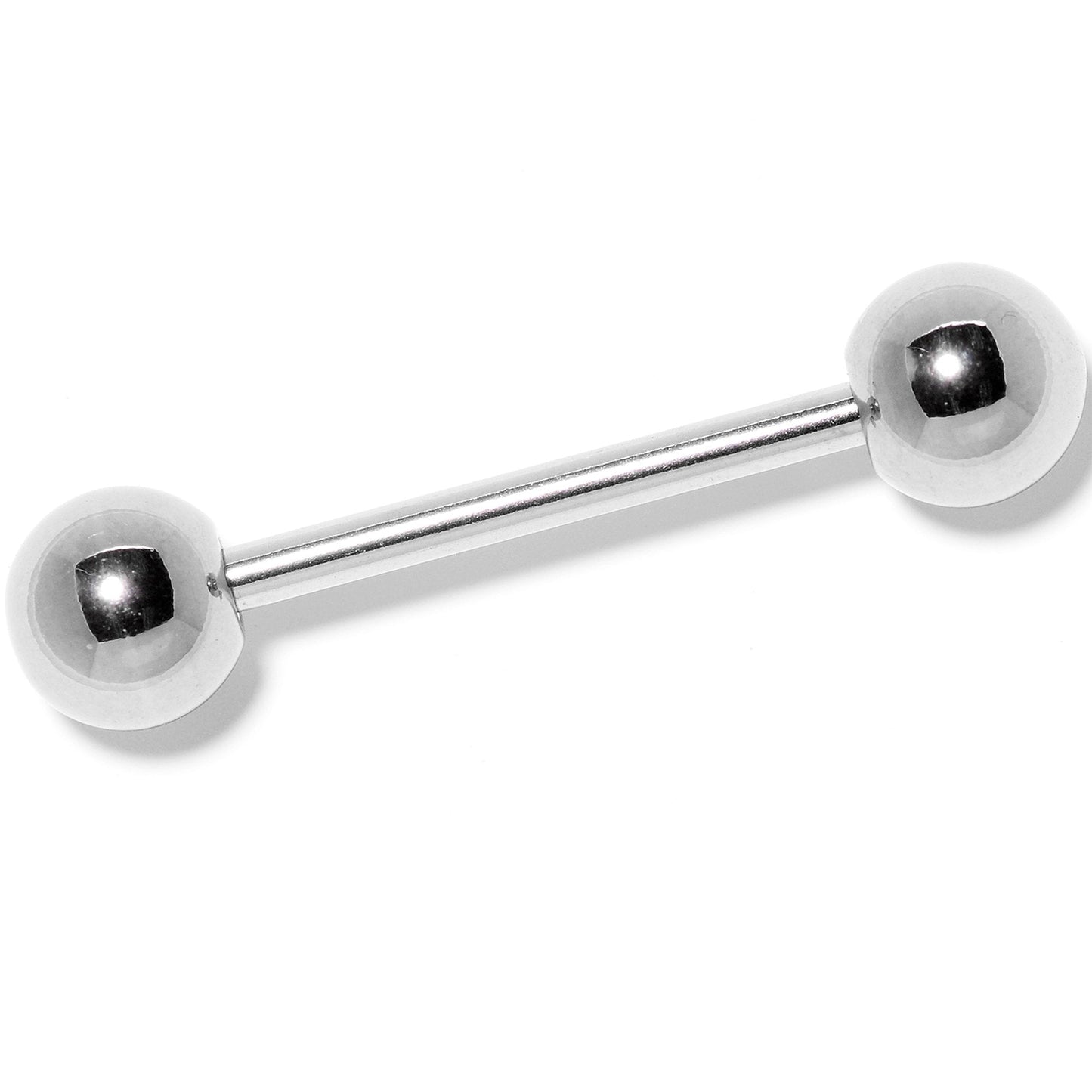 14G Stainless Steel Barbell Tongue Ring 5/8 6mm BodyCandy