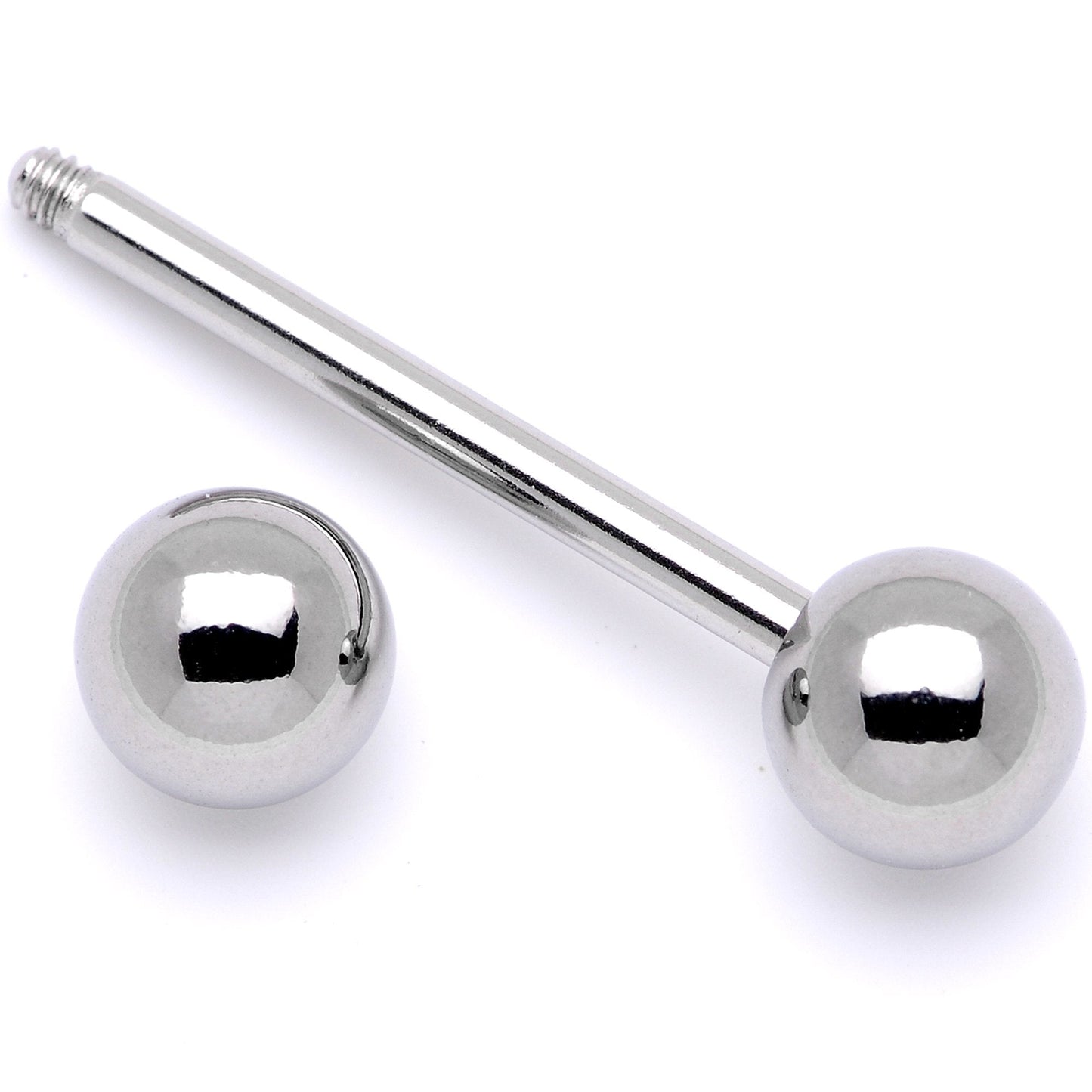 14G Stainless Steel Barbell Tongue Ring 5/8 6mm BodyCandy