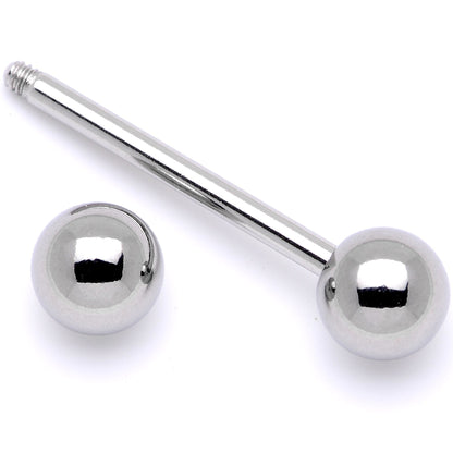 14G Stainless Steel Barbell Tongue Ring 5/8 6mm BodyCandy