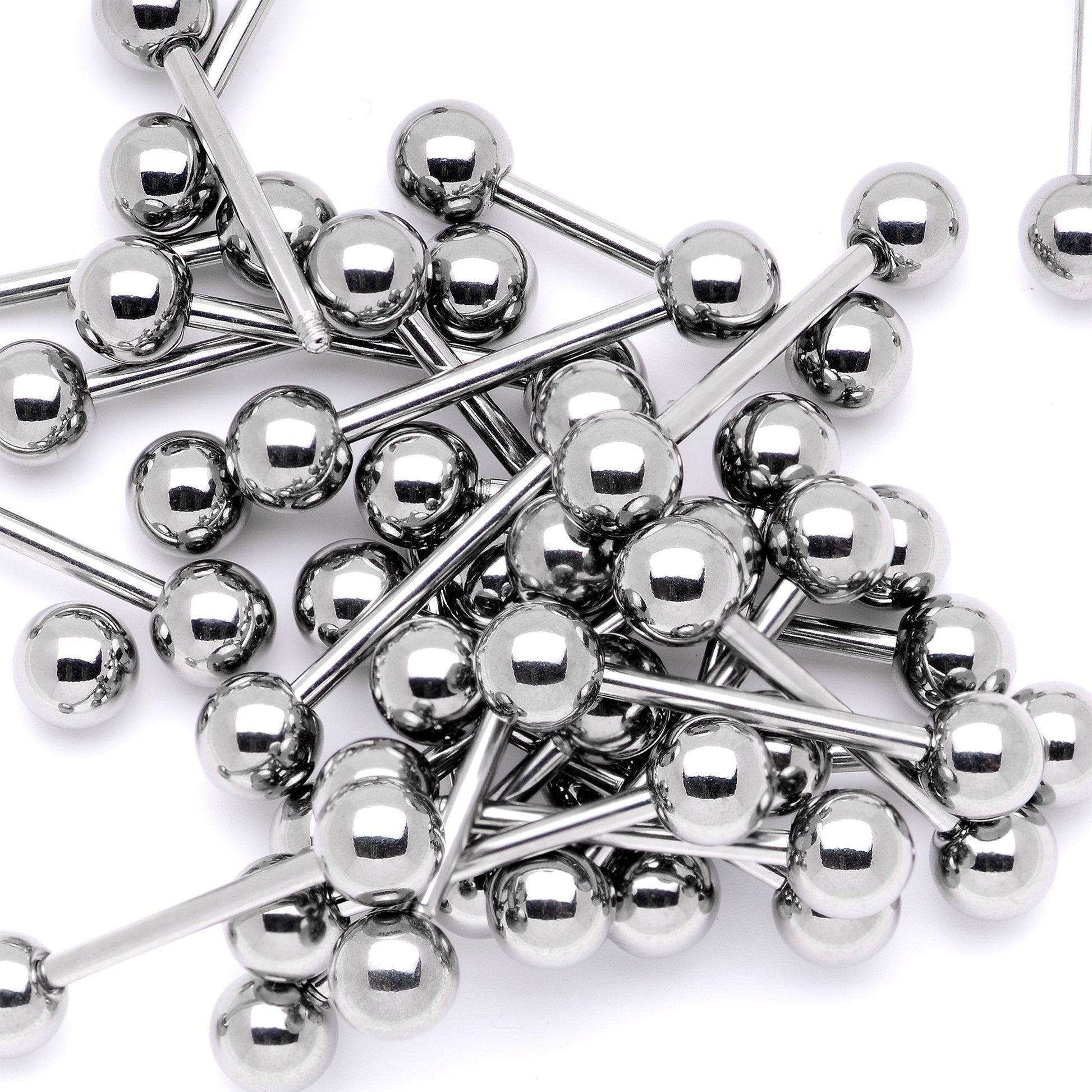 14G Stainless Steel Barbell Tongue Ring 5/8 6mm BodyCandy