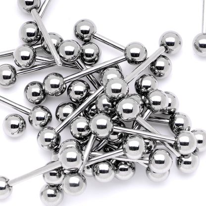 14G Stainless Steel Barbell Tongue Ring 5/8 6mm BodyCandy