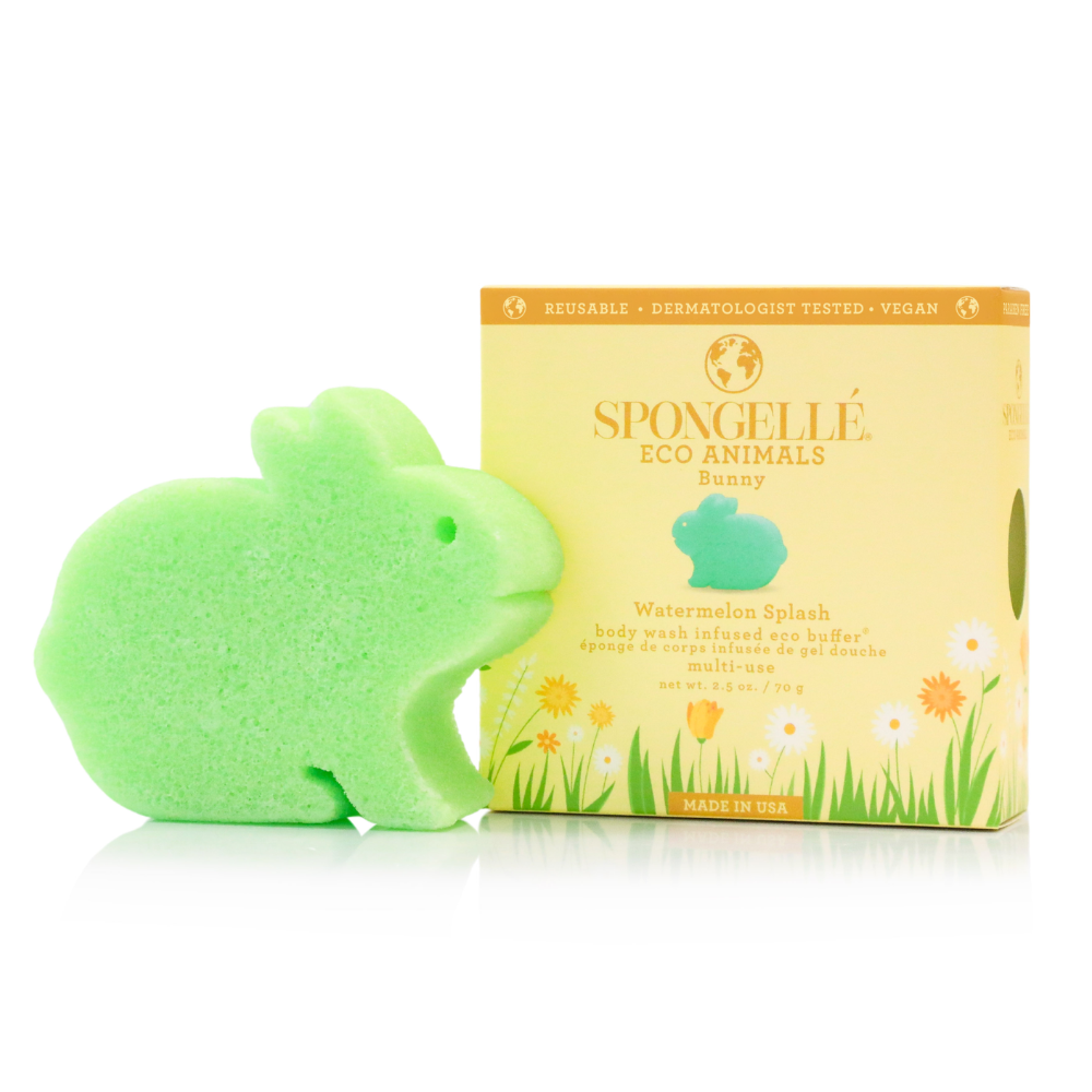 Bunny | Eco Animals Kids Buffer Spongellé