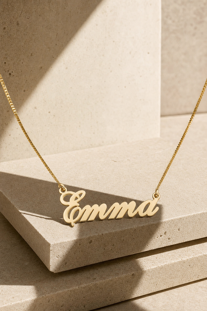 Beleco Jewelry - Custom Name Necklace