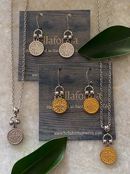 RELIC COIN EARRINGS