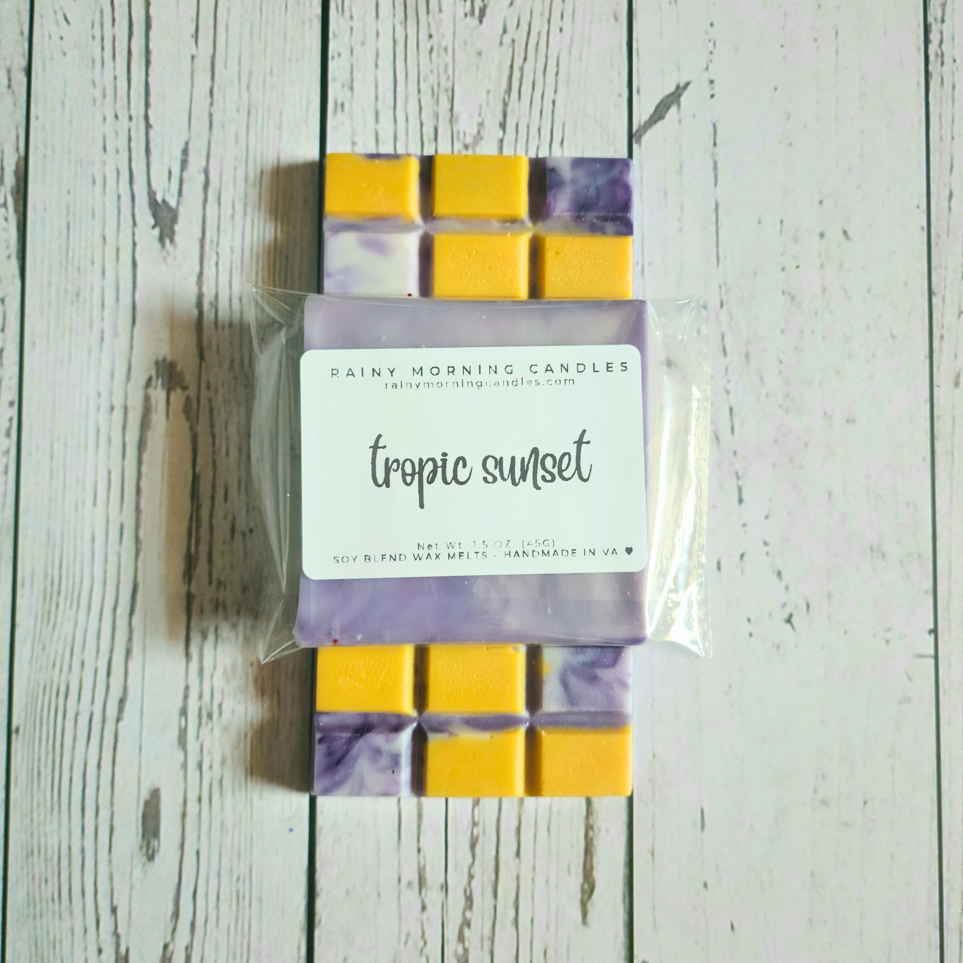 Tropic Sunset | Bom Dia Bright Cheirosa 40 Inspired Wax Melts Rainy Morning Candles