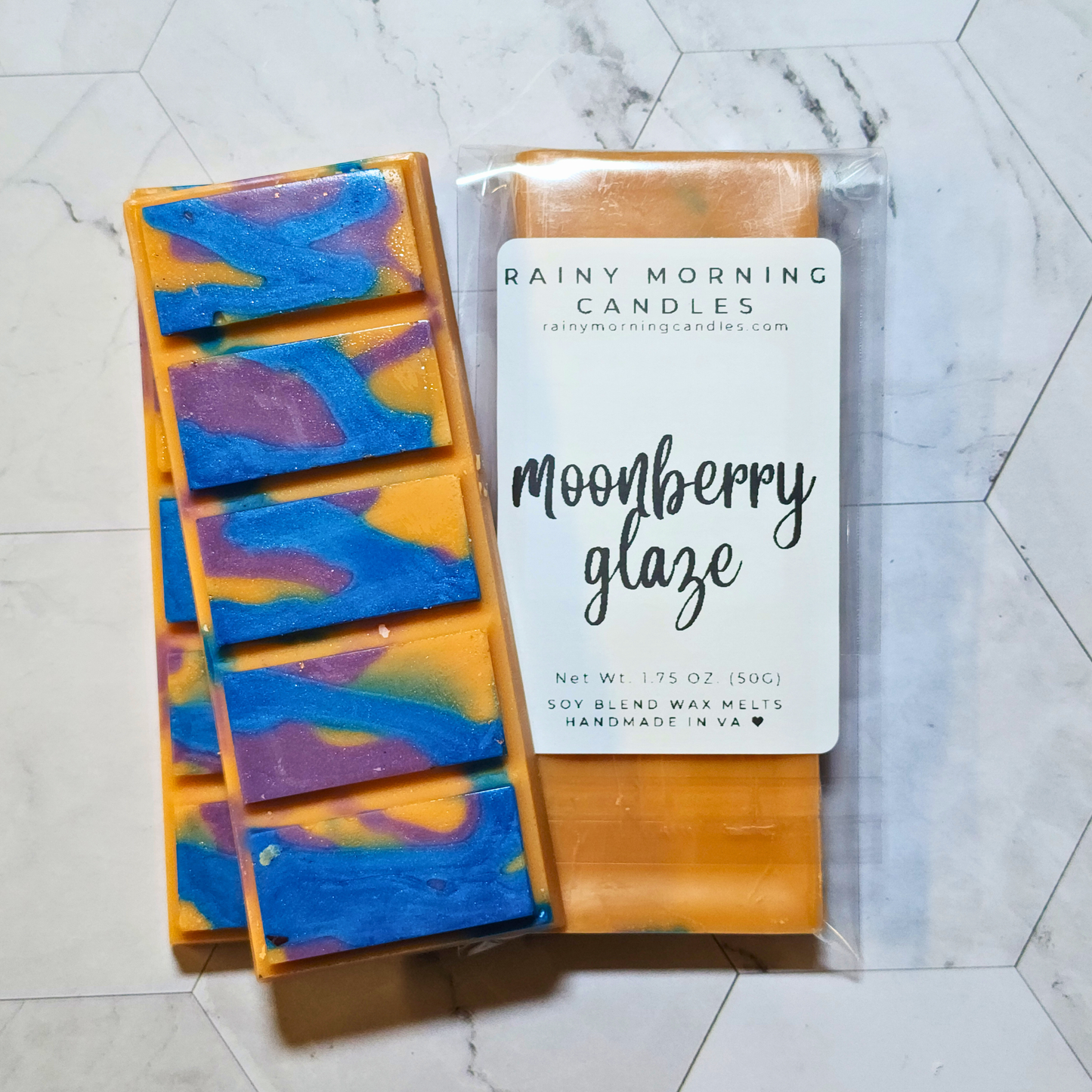 Moonberry Glaze | Wax Melts Rainy Morning Candles