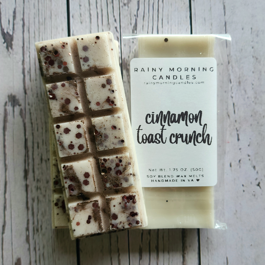 Cinnamon Toast Crunch | Wax Melts Rainy Morning Candles