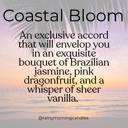 Coastal Bloom | Beija Flor Cheirosa 68 Inspired Wax Melts Rainy Morning Candles