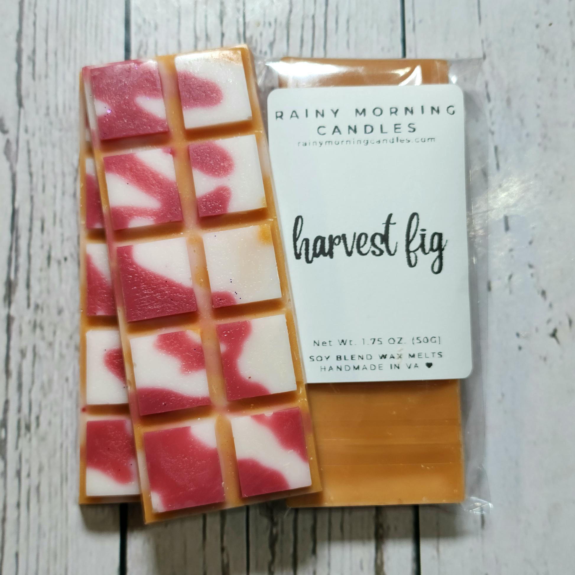 Harvest Fig | Fall Wax Melts Rainy Morning Candles