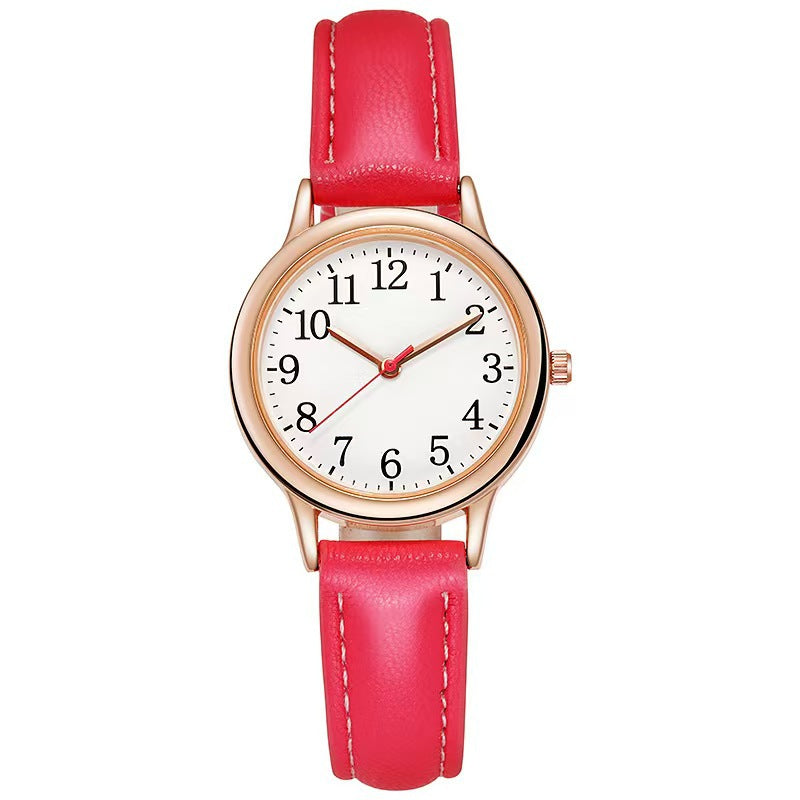 Simple Digital Fashion Alloy Quartz Watch