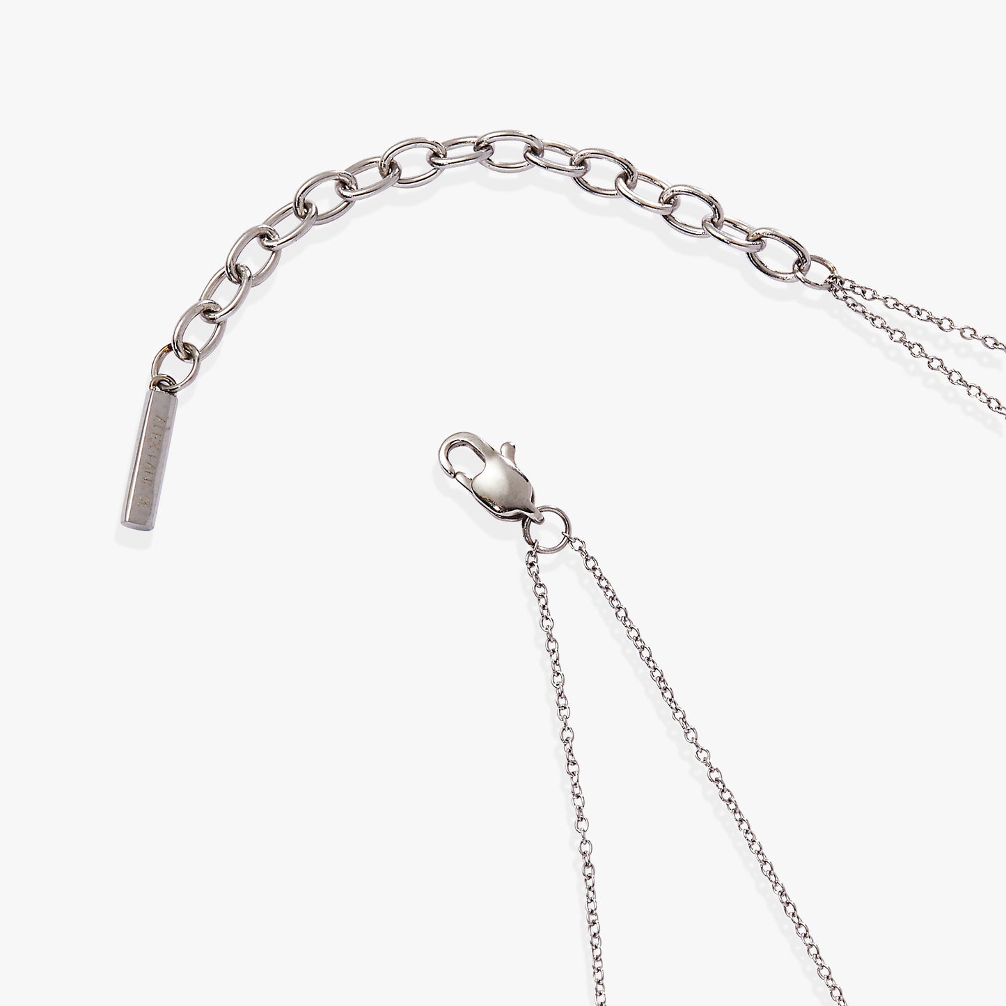 Double-Layer Crystal Necklace ALEX AND ANI