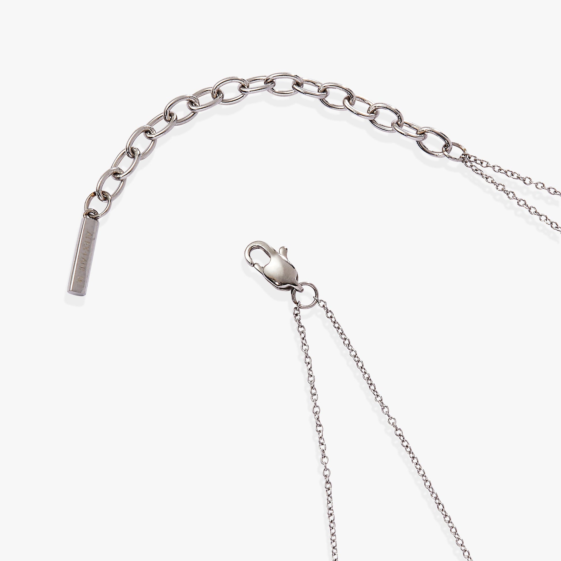 Double-Layer Crystal Necklace ALEX AND ANI