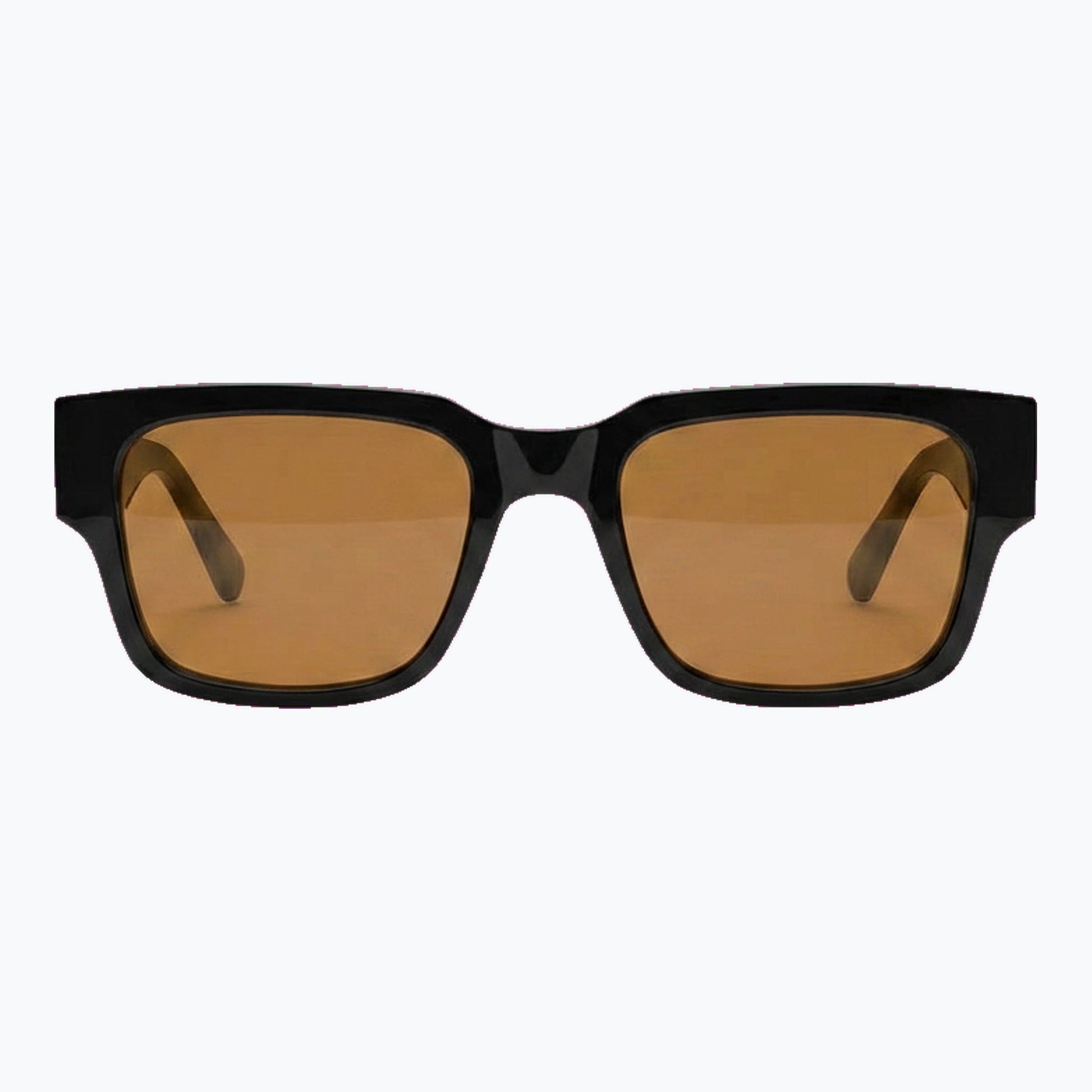 Theory Bold Retro Square Sunglasses With Translucent Green Frame Jaxy Eyewear