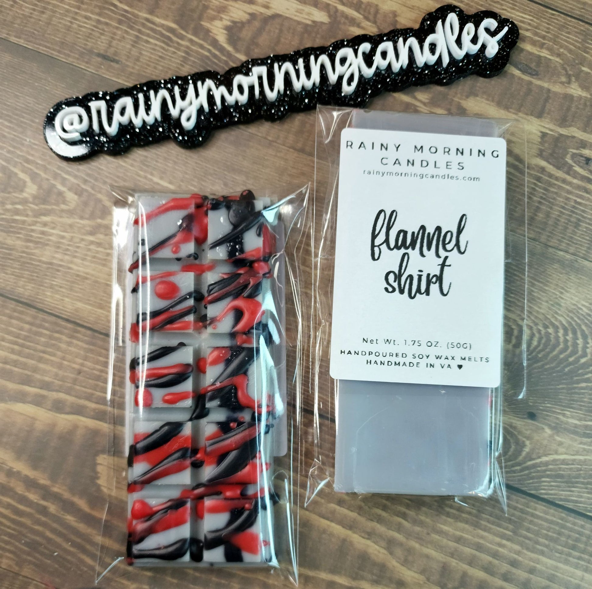 Flannel Shirt | Wax Melts Rainy Morning Candles