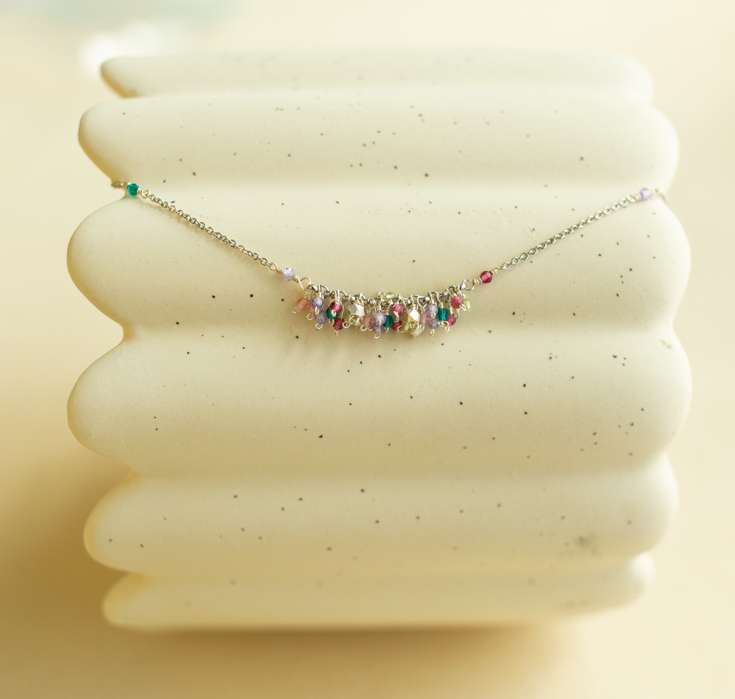 London Blue Quartz Reign Necklace