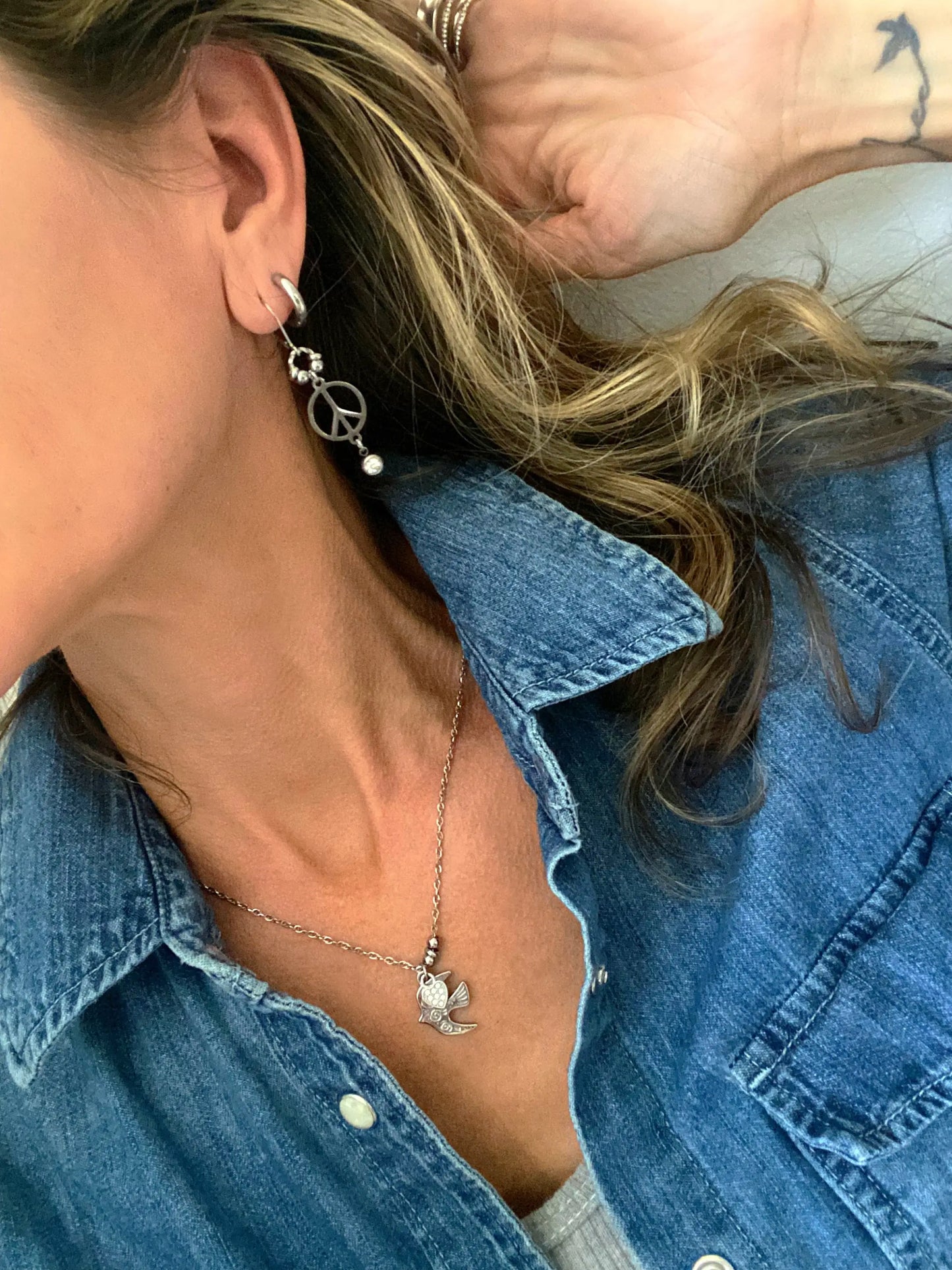 PEACE EARRINGS Bellaforma Jewelry