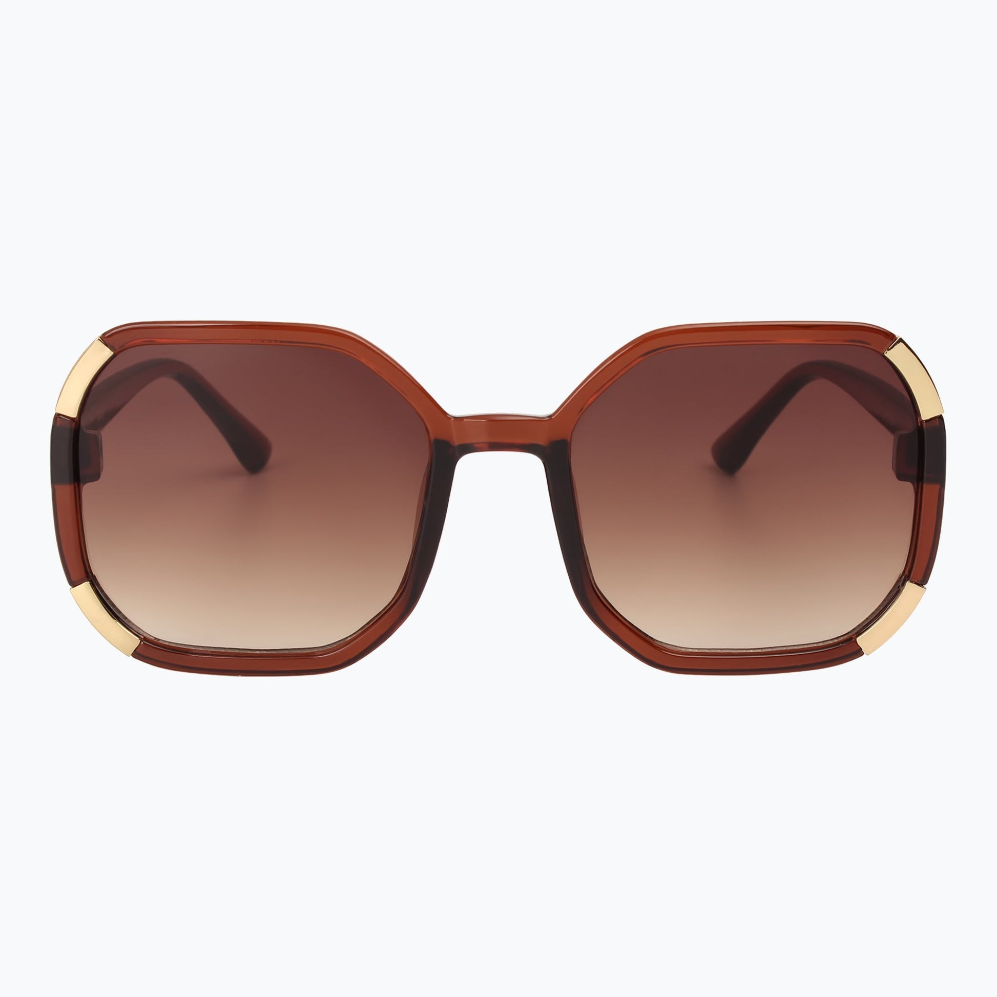 Wildflower Oversized Sunglasses Retro Rounded Square Frame Vintage Style Jaxy Eyewear